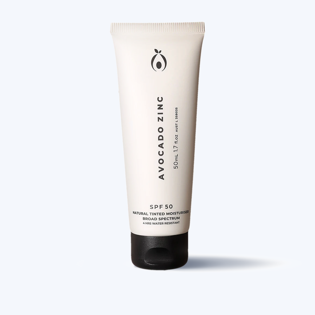 Avocado Zinc - SPF 50 Natural Tinted Moisturiser – Skin-Nomad