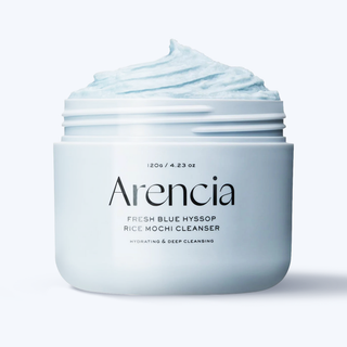 Arencia Blue Hyssop Rice Mochi Cleanser