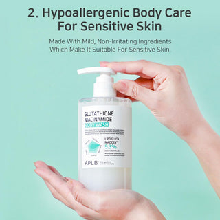 Glutathione Niacinamide Body Wash
