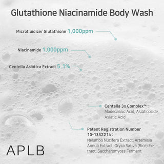 Glutathione Niacinamide Body Wash