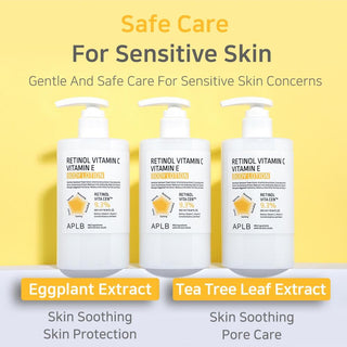 Retinol Vitamin C Vitamin E Body Lotion