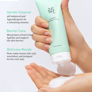 Beauty of Joseon Green Plum Refreshing Cleanser — key benefits