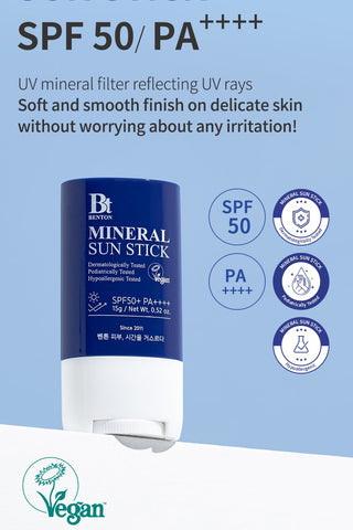 <tc>BENTON Stick solaire minéral SPF50</tc>