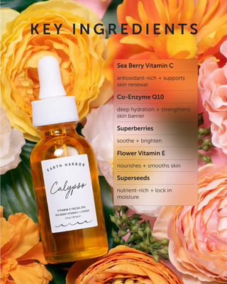 Earth Harbor Naturals CALYPSO Vitamin C Moisture Elixir