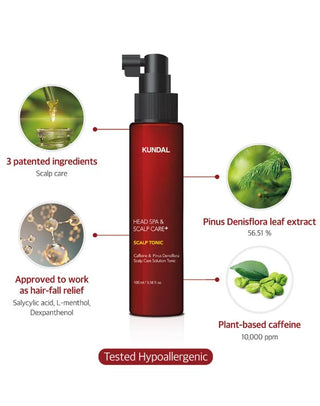 KUNDAL Head Spa & Scalp Care+ Scalp Tonic