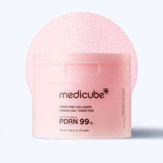 Medicube PDRN Pink Collagen Toning Gel Toner Pad