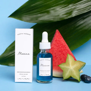 MARINA Biome Brightening Ampoule: Blue Tansy + Squalane, serum, Skin-Nomad