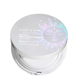 Mary&May Vegan Niacinamide Panthenol Sun Cushion SPF50+, sunscreen, Skin-Nomad