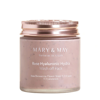 Mary&May Rose Hyaluronic Hydra Wash off Pack, mask, Skin-Nomad