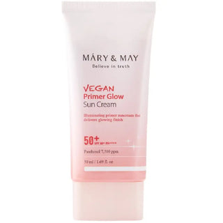 Mary&May Vegan Primer Glow Sun Cream SPF50+, sunscreen, Skin-Nomad