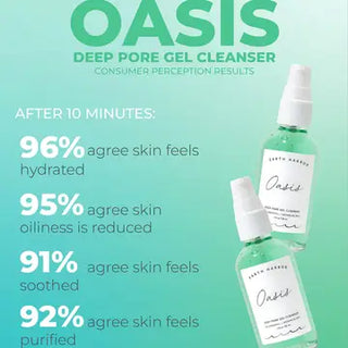 Deep Pore Gel Cleanser: Chlorophyll + Botanical BHA, cleanser, Skin-Nomad