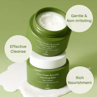 From Green Avocado Cleansing Balm