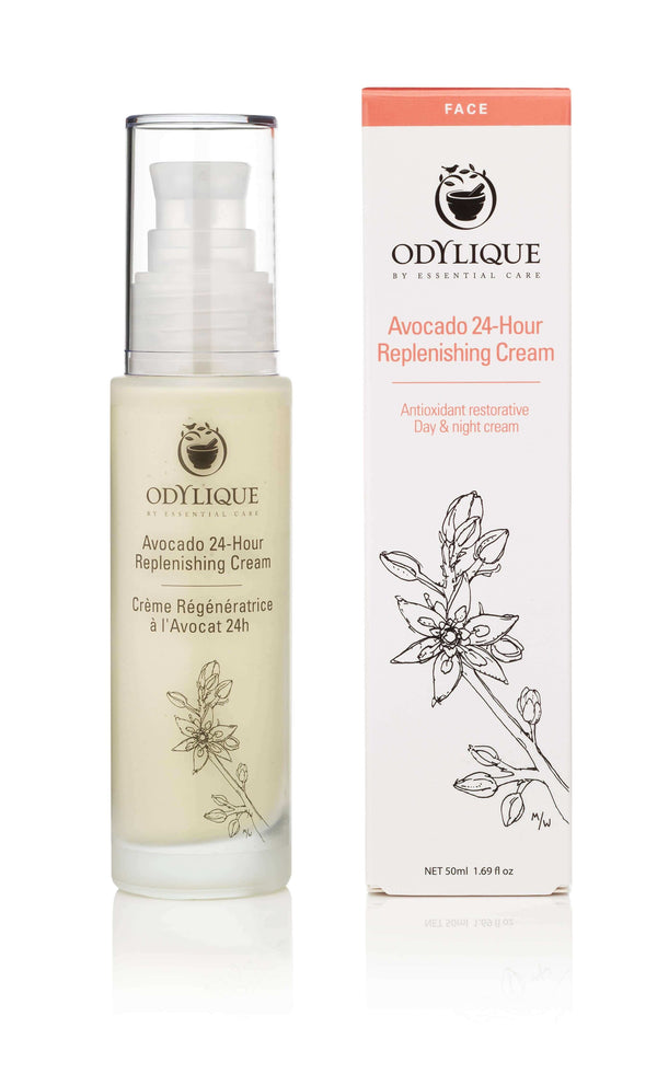 Odylique,Avocado 24H Replenishing Cream,5060099030086,Lotions & moisturisers,Skin-Nomad