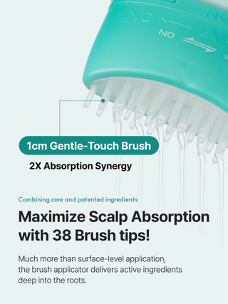 lilyeve Scalp:Turn CICA PDRN Brush Ampoule